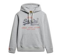 Superdry Men's Hoodie - VL Heritage Relaxed Hood, Logo, Solid Color