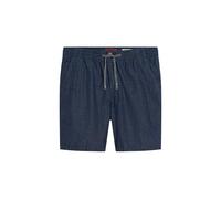 Superdry Men's Indigo Bermuda Shorts, Indigo Dobbie, L