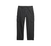 Superdry Men's Lightweight Parachute Cargo Trousers, Blackboard, 28 W/32 L