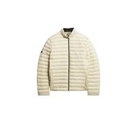 Superdry Men's Lightweight Short Puffer Coat Baby Jacket, Pelikan Beige, M