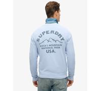 Superdry Mens Lo-Fi Outdoor Mono Relaxed Crew Sweatshirt