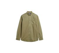 Superdry Merchant Long Sleeve Shirt Green M Man