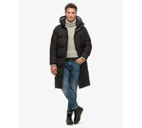 Superdry Mens Longline Hooded Puffer Coat