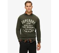 Superdry Mens Machined Goods Workwear Crew Sweatshirt