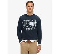 Superdry Mens Machined Goods Workwear Crew Sweatshirt