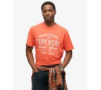 Superdry Mens Machined Goods Workwear T-Shirt