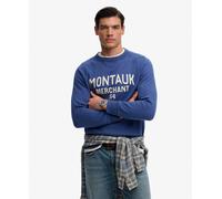 Superdry Mens Merchant Vintage Applique Sweatshirt