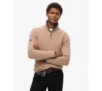 Superdry Mens Merino Half Zip Jumper
