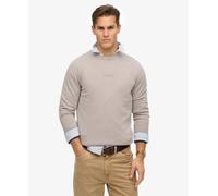 Superdry Micro Logo Sweatshirt Beige XL Men