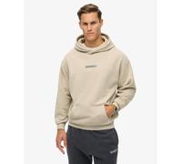 Superdry Mens Micro Logo Graphic Loose Hoodie