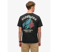 Superdry Neo Trad Tattoo Loose Short Sleeve T-shirt Black 2XL Men