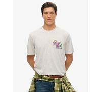 Superdry Mens Neon Travel Loose T-Shirt