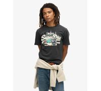 Superdry New York Vl Graphic Short Sleeve T-shirt Black L Men