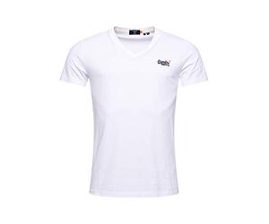 Superdry Men's Ol Classic Vee Tee Ns T-Shirt Not Applicable, Optic, X-Small