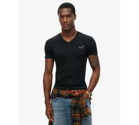 Superdry Mens Orange Label Vintage Embroidery V-Neck T-Shirt