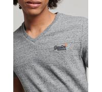 Superdry Mens Orange Label Vintage Embroidery V-Neck T-Shirt