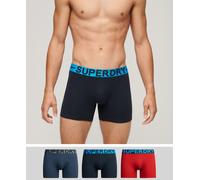 Superdry Mens Organic Cotton Boxer Triple Pack