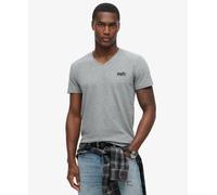 Superdry Men's OL Classic VEE TEE NS T-Shirt, Noos Gray Marl, M