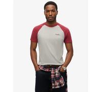 Superdry Mens Organic Cotton Essential Logo Baseball T-Shirt