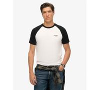 Superdry Mens Organic Cotton Essential Logo Baseball T-Shirt
