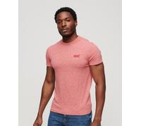 Superdry Men's Vintage Logo Emb Tee T-Shirt, Mid Red Grit, S