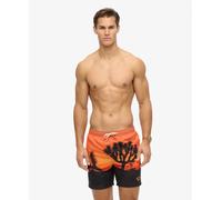 Superdry Photographic 17´´ Swimming Shorts Orange S Men