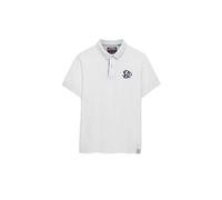Superdry Pique Monogram Short Sleeve Polo White XL Men