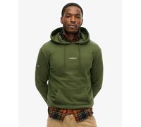 Superdry Plain Hoodie Green M Men