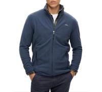 Superdry Polar Full Zip Fleece Jacket - Navy, Navy, Size M, Men Navy