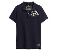 Superdry Men's Polo Shirt - Vintage Athletic Polo, Logo, Solid Color