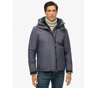 Superdry Pop Zip Hood Arctic Windcheater Jacket Blue S Men