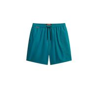 Superdry Mens Premium Embroidered Swim Shorts (UK, Alpha, M, Regular, Regular, Forest Green)