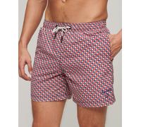Superdry Mens Printed 15-Inch Recycled Swim Shorts