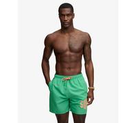 Superdry Mens Printed Logo 16-Inch Swim Shorts