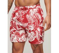 Superdry Mens Recycled Hawaiian Print 17-Inch Swim Shorts