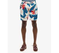 Superdry Mens Recycled Hawaiian Print 17-Inch Swim Shorts