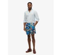 Superdry Mens Recycled Hawaiian Print 17-Inch Swim Shorts