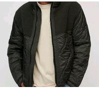 Superdry Mens Sherpa Quilted Hybrid Jacket Size Small New