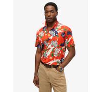 Superdry Mens Short Sleeve Hawaiian Shirt
