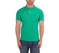 Superdry Vint Destroy Short Sleeve Polo Yellow XL Men