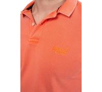 Superdry Vint Destroy Short Sleeve Polo Orange L Men