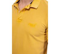 Superdry Vint Destroy Short Sleeve Polo Yellow L Men