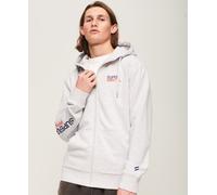 Superdry Mens Sportswear Loose Zip Up Hoodie Size S