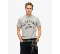 Superdry Surplus Graphic Short Sleeve T-shirt Grey L Men