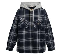 Superdry Mens Surplus Hooded Checked Long Sleeve Shirt