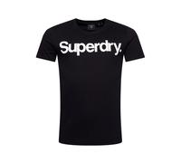 Superdry Men's T-Shirt - CL Tee, Logo, Round Neck, Plain