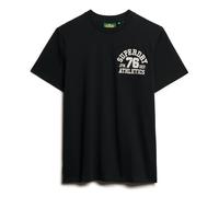 Superdry Men's T-Shirt - Embroider Superstate Logo Tee, Logo, Round Neck