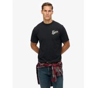 Superdry Tap Room Oversize Short Sleeve T-shirt Grey 2XL Men