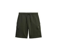 Superdry Men's Tech Logo Cargo Shorts, Green, XL