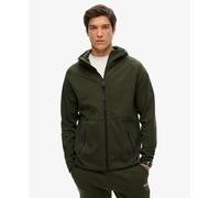 Superdry Tech Logo Full Zip Sweatshirt Green L Men